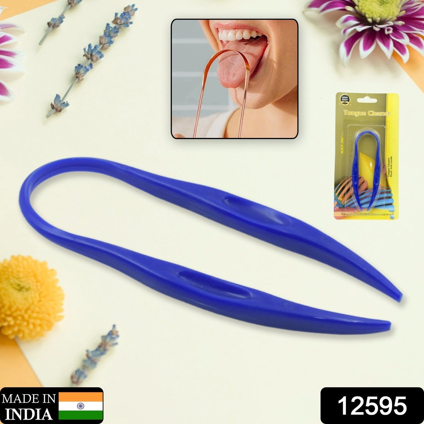 Premium Plastic Tongue Cleaner For Kids & Adults Health - Premium Quality - Best Quality & Value