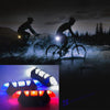 Rechargeable Waterproof Bicycle Front LED Light - 4 Modes, Blue