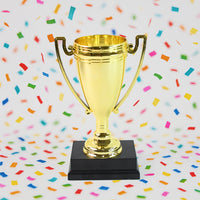 Golden Birthday Trophy  You Are Great Happy Birthday Plastic Award With Base