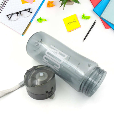 Leakproof Plastic Water Bottle with Carry Case - BPA Free, Ideal for Gym, Travel & Office