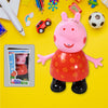 Pig Children Play Toy Pretend Play Toy Fun Gift For Kids Movable Hands Legs Pig Pretend Play Toy Set For Kids Children With Soft Rubber Material (1 Pc  Battery Not Included)