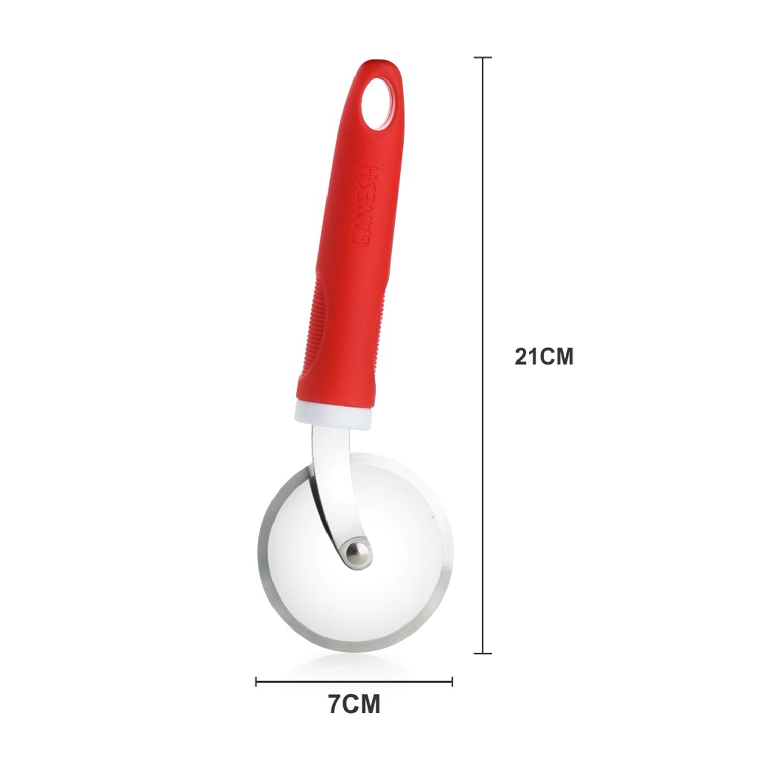 Ganesh Ganesh Pizza  Pastry Cutter Wheel Pizza Cutter  (Stainless Steel) - LootFaat