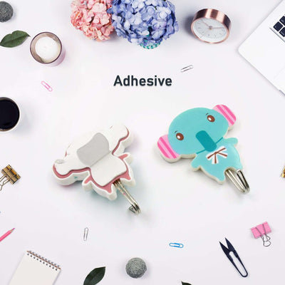 Strong Self Adhesive Hooks - Heavy Duty Wall Hooks for Kitchen Bathroom Office - second image