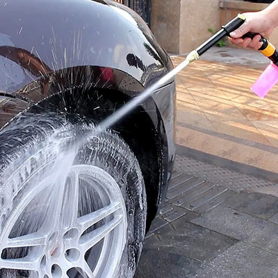 Heavy Duty Brass Nozzle Water Spray Gun - Multiple Spray Patterns