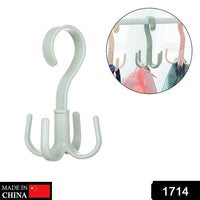 4-claw Multi-function 360 Degree Rotatable Purse Rack Handbag Hanger Hook - LootFaat