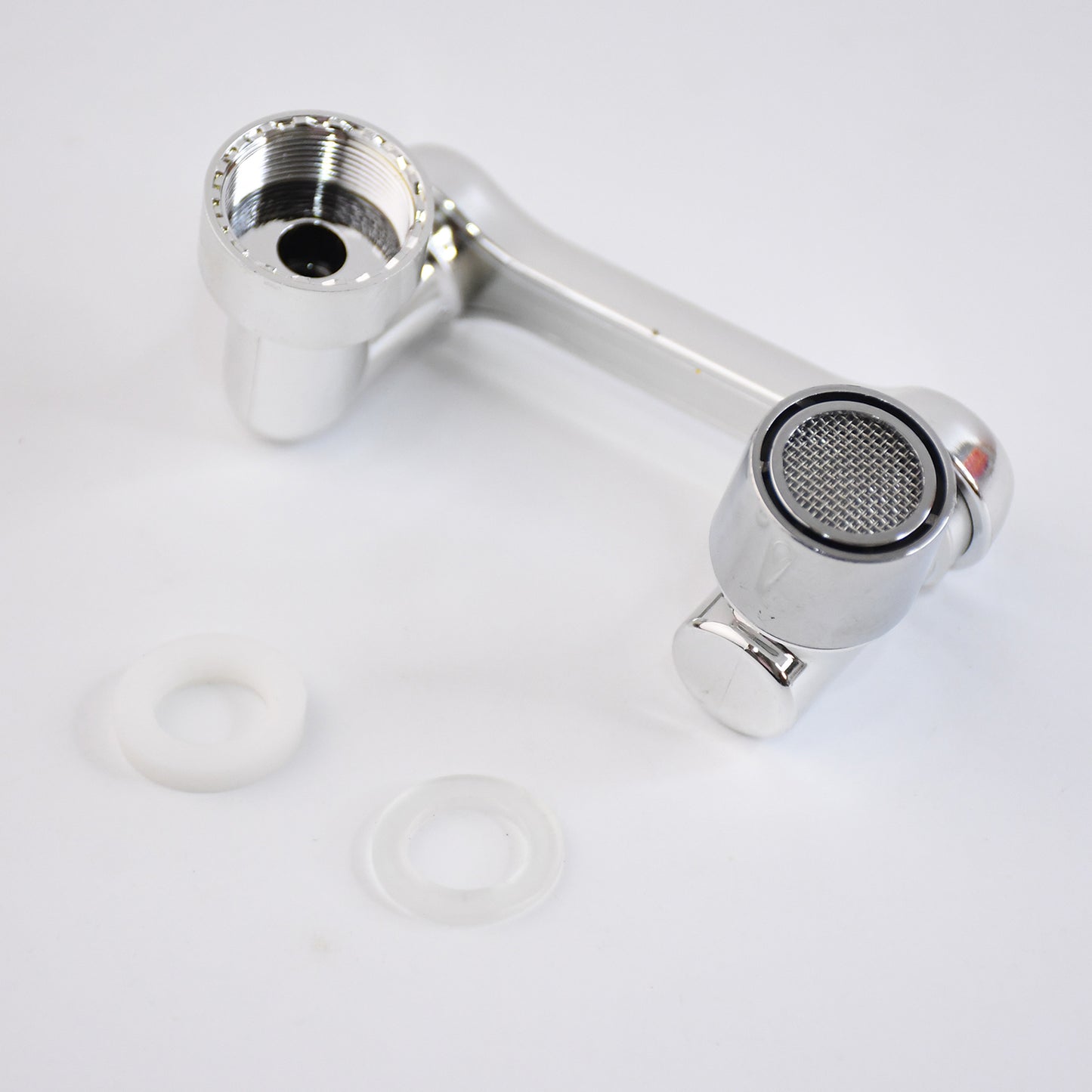Universal Faucet Extension: Splash-Proof Swivel Aerator