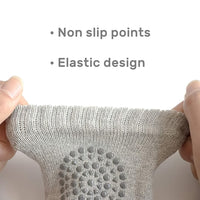 Light Grey Toddler Wool Knit Leg Warmer (Knee Guard)