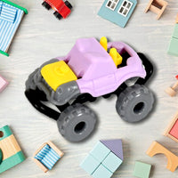 Mini Monster Trucks Friction Powered Cars For Kids Big Plastic Tires Baby Boys Super Cars Blaze Truck For Kids Gifts Toys - LootFaat