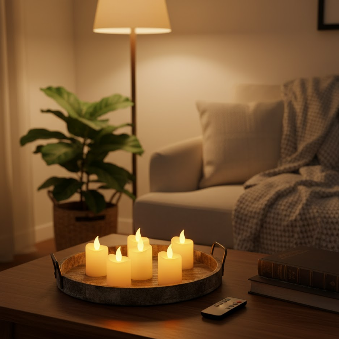 Premium 6 Piece LED Home - Rechargeable - Best Quality & Value