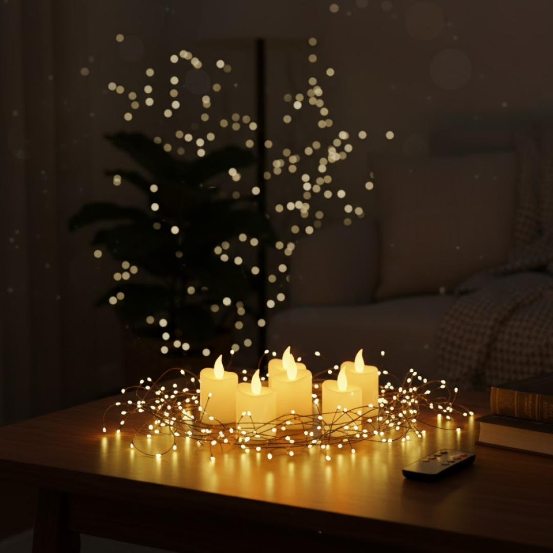 Premium 6 Piece LED Home - Rechargeable - Best Quality & Value