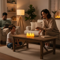 Premium 6 Piece LED Home - Rechargeable - Best Quality & Value