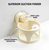 Premium Hair Dryer Holder with Suction Home - Premium Quality - Best Quality & Value