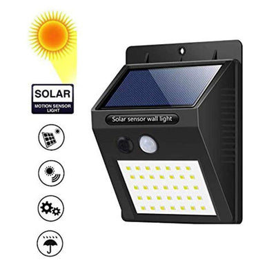 20 LED Solar Security Light - Outdoor Waterproof Wireless Wall Lamp - second image