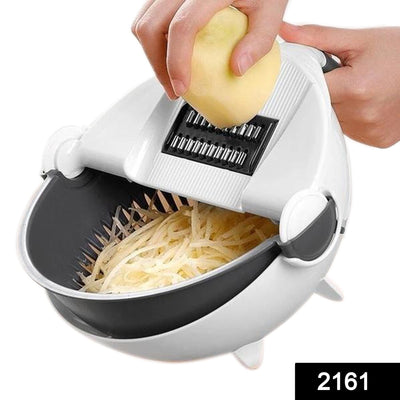 10 in 1 Multifunctional Vegetable Fruits Cutter / Slicer Shredder with Rotating - second image
