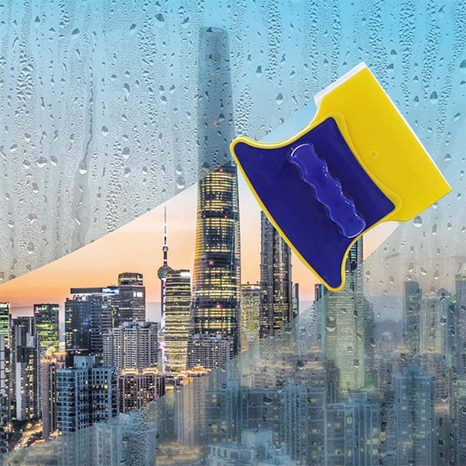 Window Cleaner Double-side Glazed Two Sided Glass Cleaner - LootFaat