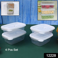 Food Storage Containers-microwave (4 Pc400ml) - LootFaat