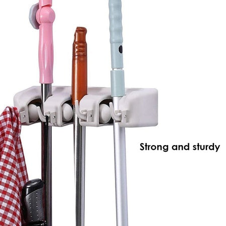 3 Layer Mop And Broom Holder - LootFaat