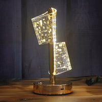Premium Luxury Golden Crystal LED Home - Rechargeable - Best Quality & Value