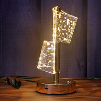 Premium Luxury Golden Crystal LED Home - Rechargeable - Best Quality & Value
