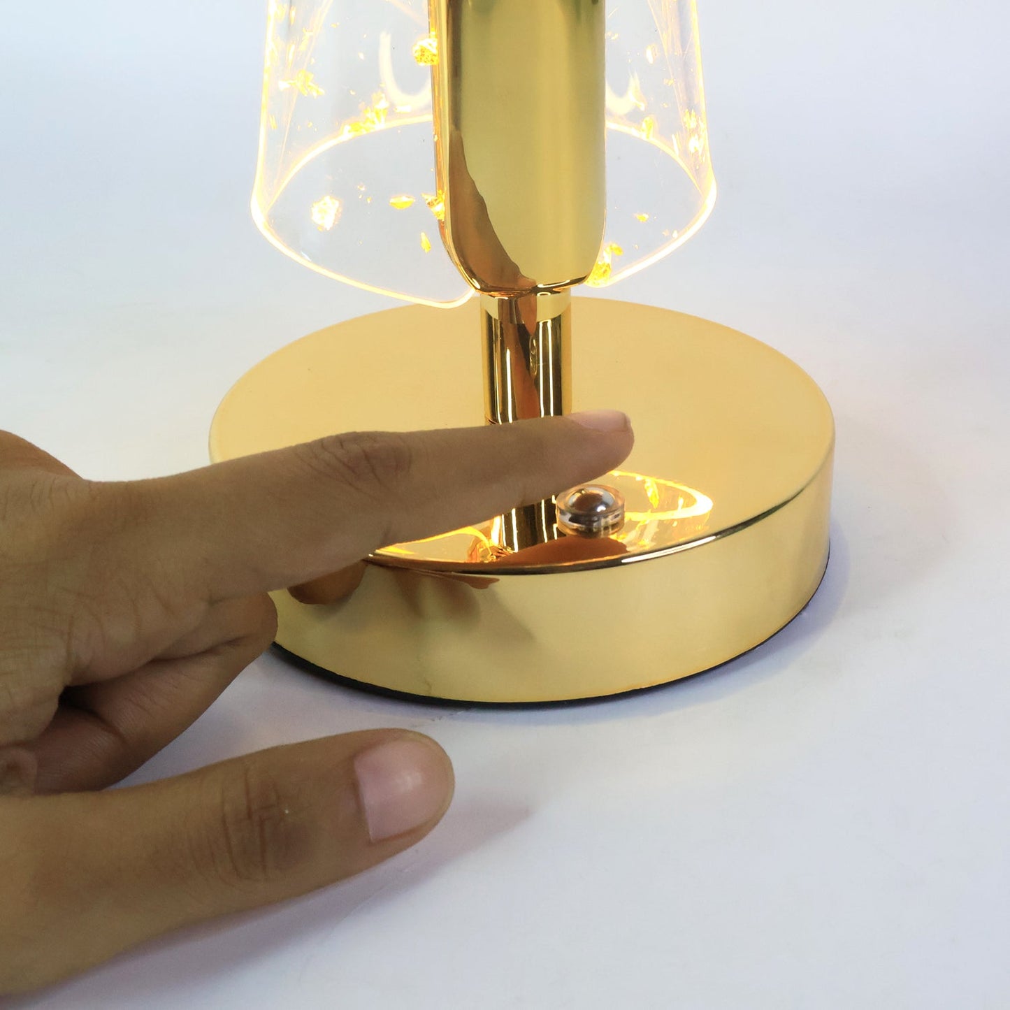 Premium Luxury Golden Crystal LED Home - Rechargeable - Best Quality & Value