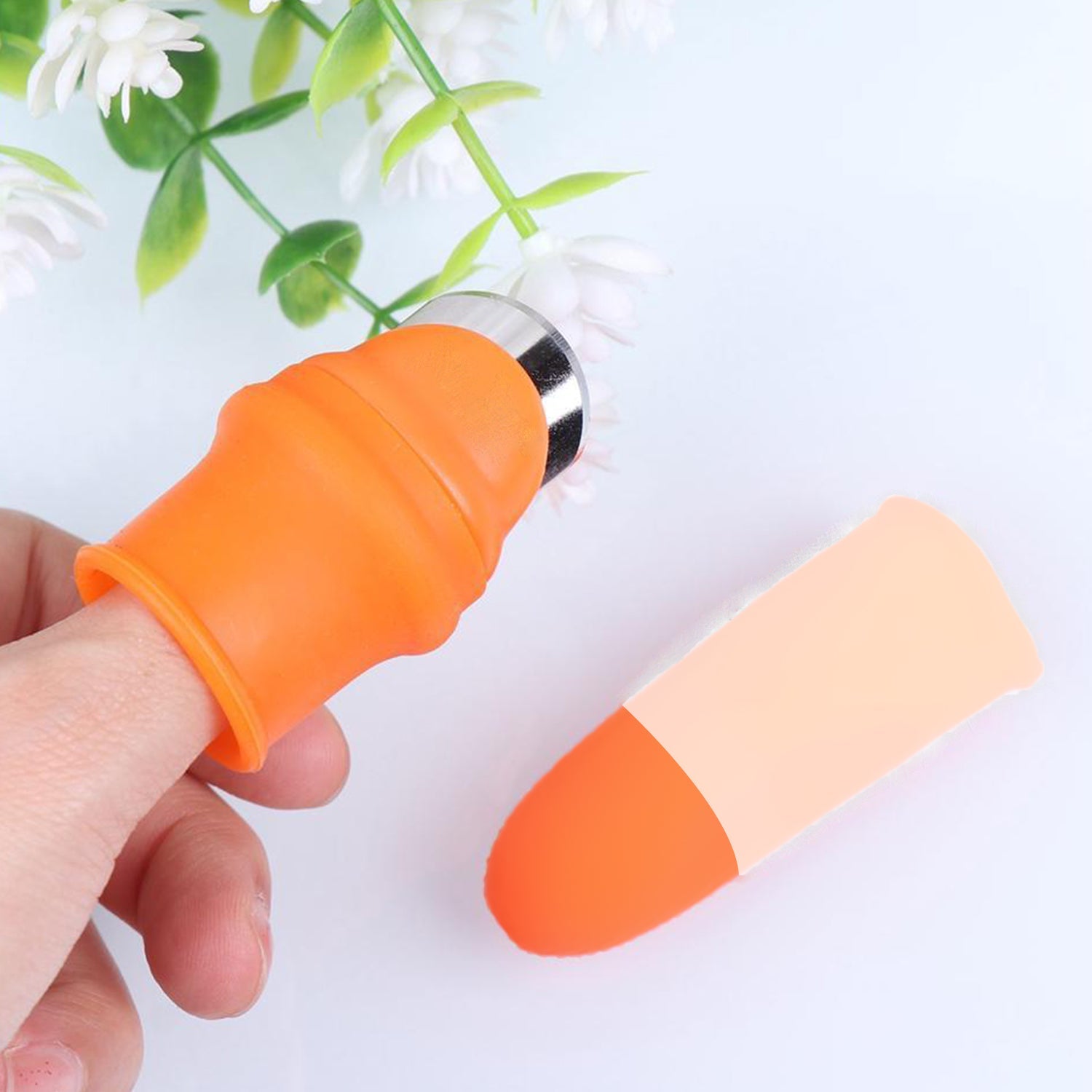 Vegetable Thumb Cutter And Tool With Effective Sharp Cutting Blade System. - LootFaat
