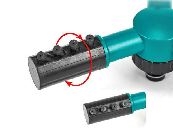 3 Arm 360 Sector Rotating Water Sprinkler Garden Pipe Hose Irrigation Yard - LootFaat