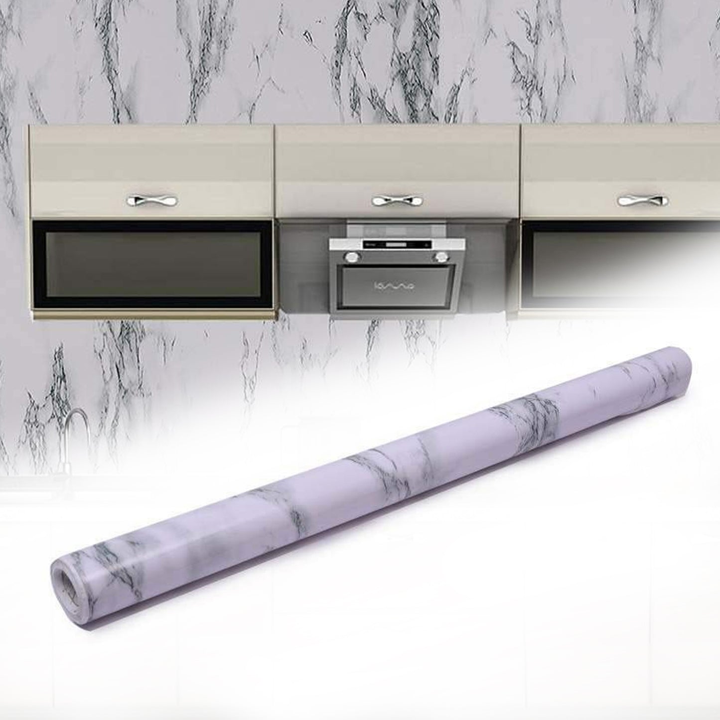 adhesive kitchen wallpaper 2m x 60 cm front view | LootFaat