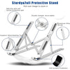 Laptop Stand For Desk  Metal Portable Laptop Stand With 6 Adjustable Angles  Laptop Riser Phone And Tablet Stand  Compatible For All Laptop
