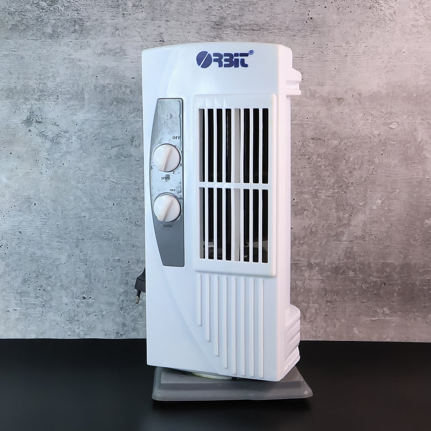 Orbit Micro Oscillating Tower Fan - Compact Cooling