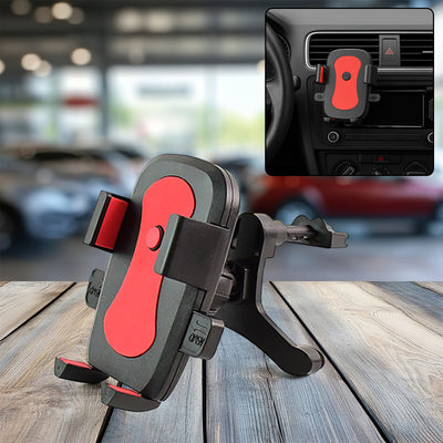 One-Touch Car Mobile Phone Holder Mount - Air Vent, 360° Rotation - second image