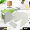 Virgin Plastic French Fry Chipser Potato Chipserpotato Slicer With Container