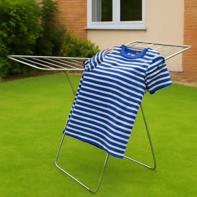 Supermom Premium Stainless Steel Heavy Duty Foldable Cloth Drying Stand (1 Pc) - second image