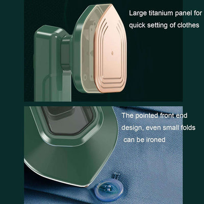 Mini Steam Iron for Clothes - Portable Travel Garment Steamer - second image