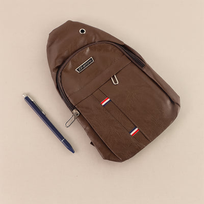 13112 Waterproof Anti Theft Cross-body Fanny Pack Waist Bag Shoulder Bags Chest Men Casual Fashion Usb Charging Earphone Hook Sling Travel Bag (1 Pc) - second image