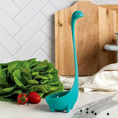 Soup Spoon Creative Long Handle Standing Loch Ness Monster Colander Spoon Dinnerware Cooking Tools Kitchen Accessories - second image