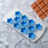 Silicone Mold Ice Cube Tray Creative Sweet Multi Type Ice Tray , Ice Cube Trays Multi Fruit Shape Ice Tray (1 Pc)