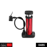 Portable Mini Foot Pump for Bicycle, Bike, and Car