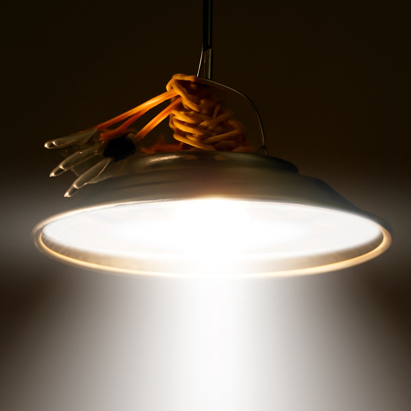 Rechargeable LED Hanging Light - UFO Style