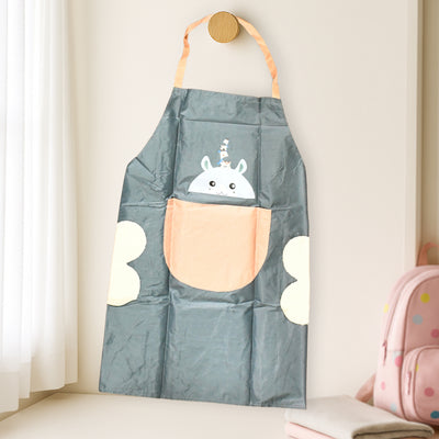 Cute Cartoon Animal Design Kitchen Apron (1 Pc) - second image