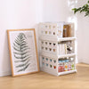 3 Layer Stackable Multifunctional Storagefor Clothes Foldable Drawer Shelf Basket Utility Cart Rack Storage Organizer Cart For Kitchen Pantry Closet Bedroom Bathroom Laundry(3 Layer 1 Pc)