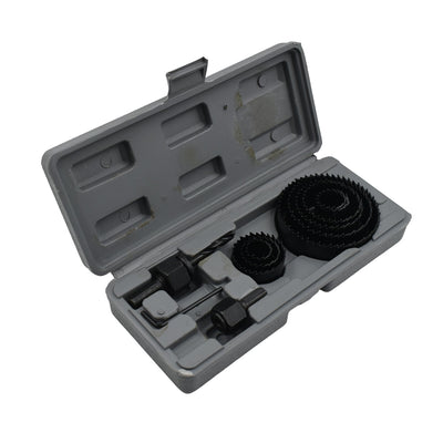 Professional Hole Cutters- 11 Piece Hole Saw Kit, 19-64Mm Metal Alloys Wood Hole Saw Cutting Set (Multicolour)