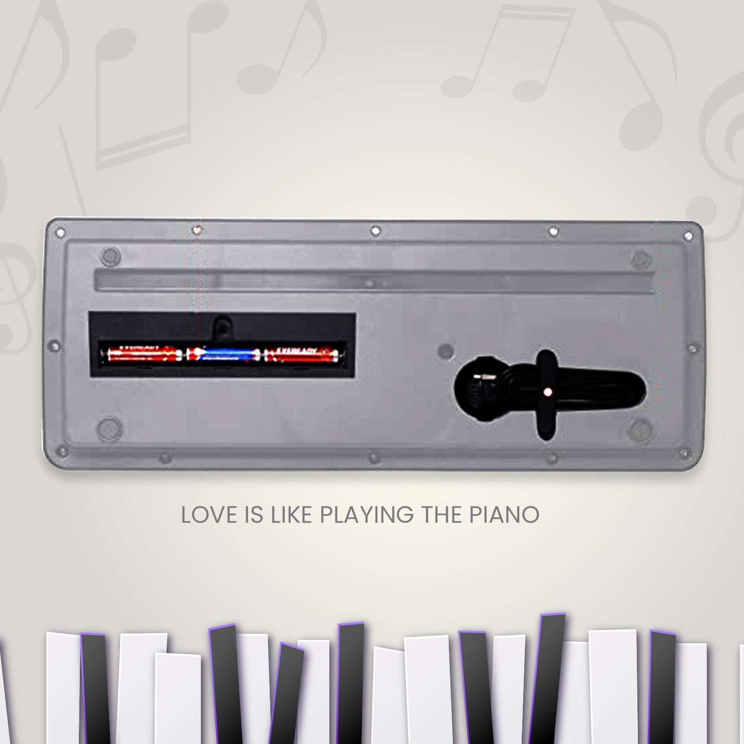 Piano Musical Keyboard With Mic 37 Music Key Keyboard For Kids Toy - LootFaat