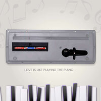 Piano Musical Keyboard With Mic 37 Music Key Keyboard For Kids Toy - LootFaat