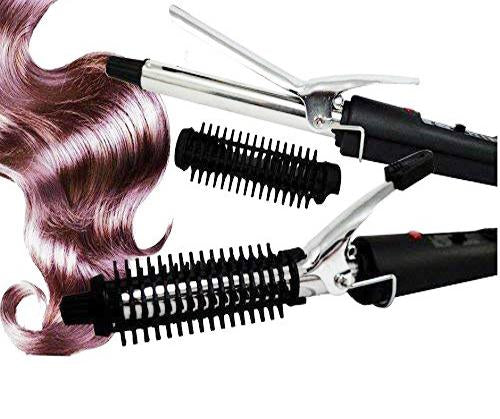 Hair Curling Iron Rod For Women (Black) - LootFaat