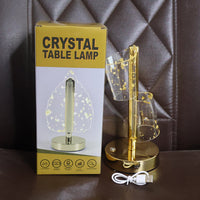 Premium Luxury Golden Crystal LED Home - Rechargeable - Best Quality & Value