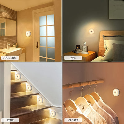 8 Led Night Lights With Usb Charging  Double-sided Adhesive Pads(1 Pc) - second image