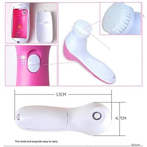 5-in-1 Smoothing Body  Facial Massager (Pink) - LootFaat