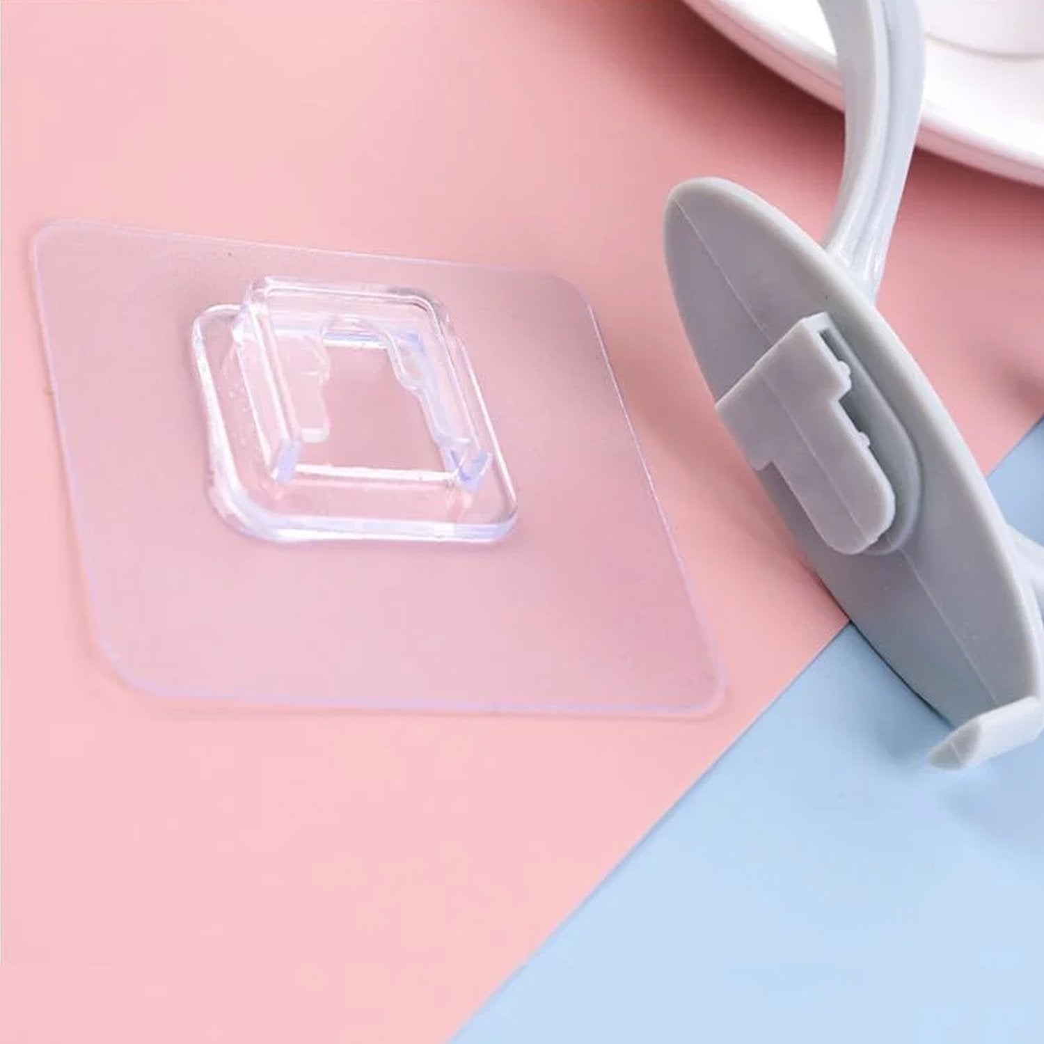 Self Adhesive Plastic Wall Hook For Home - LootFaat