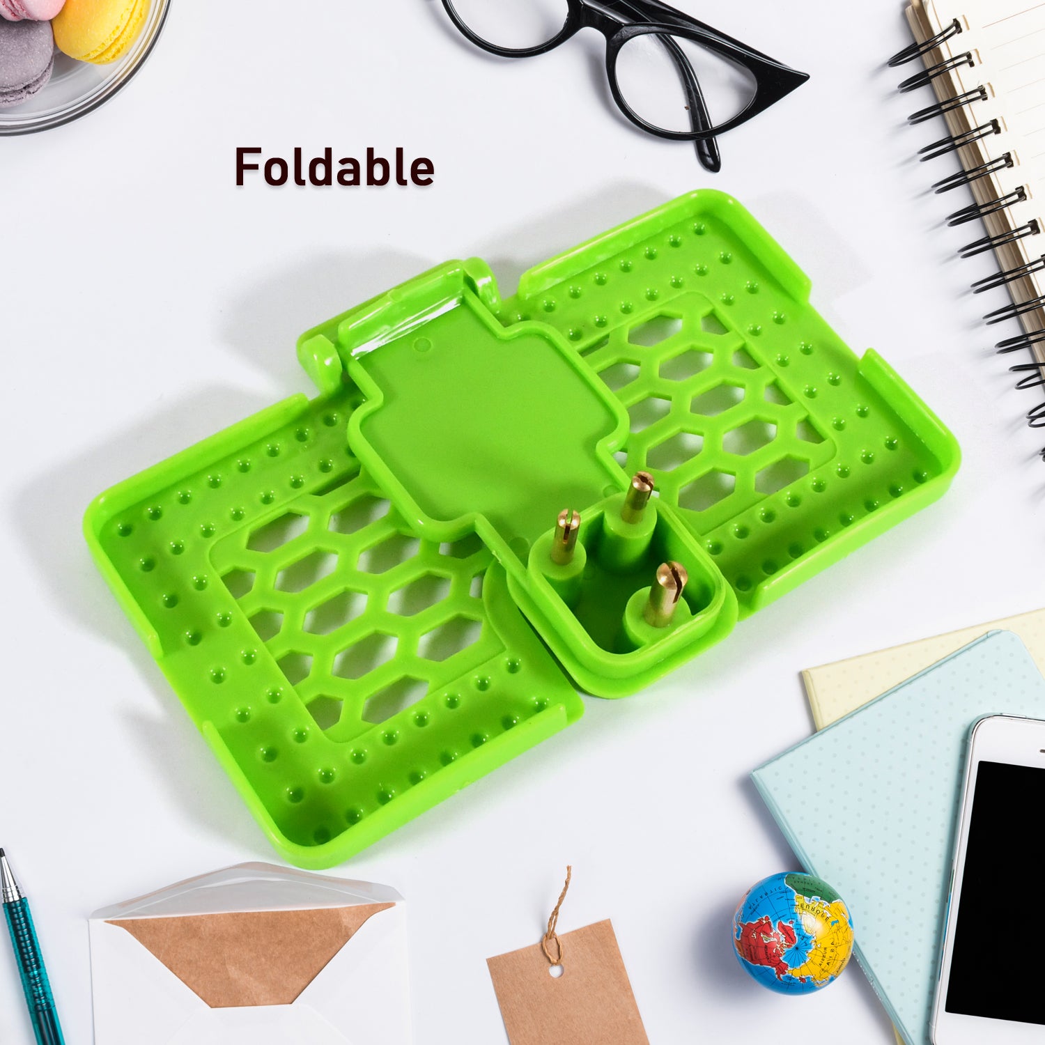 Multi-purpose Wall Holder Stand For Charging Mobile Just Fit In Socket And Hang (Mix Color  1 Pc) - LootFaat