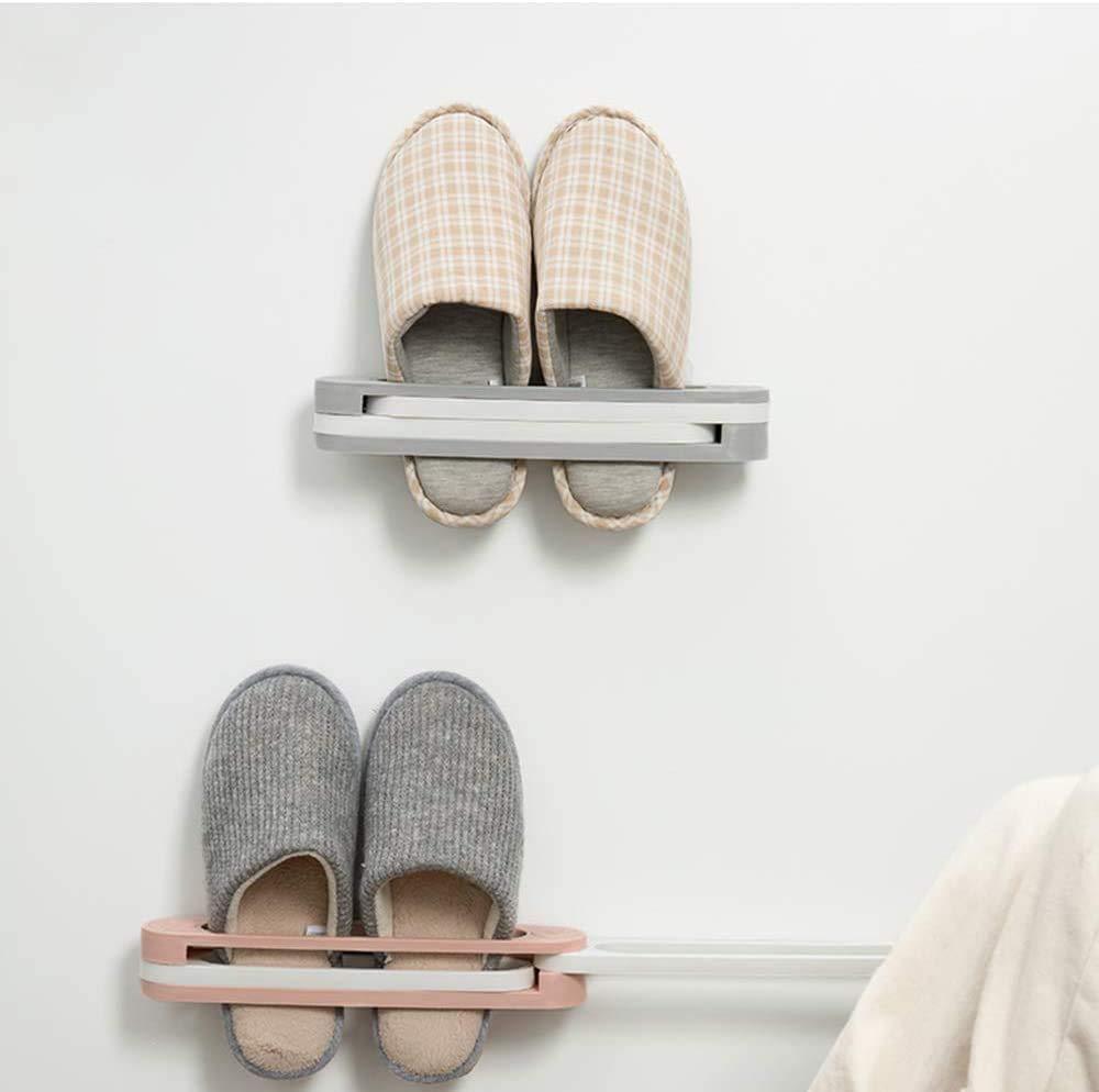 Multifunction Folding Slippersshoes Hanger Organizer Rack - LootFaat